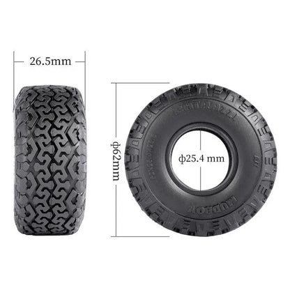 BATRAZZI 62*26.5Mm Mudboy 2.0” A/T Tires (4Pcs)