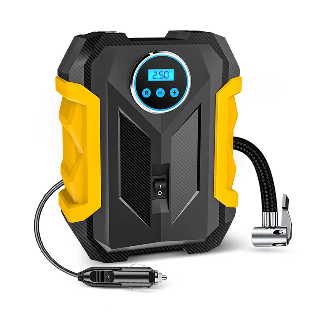 Effortless Tire Inflation with the 12V 150PSI Portable Automotive Air Compressor - Your Ultimate Travel Companion